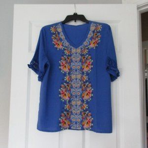 Embroidered blouse